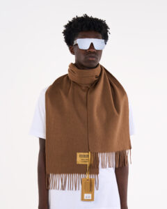 Luxury wool blend scarves