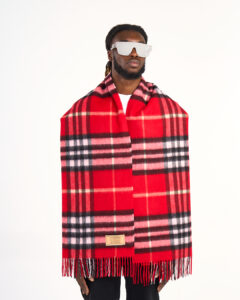 Luxury wool blend scarves