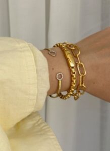 Alta Textured Chain Bracelet