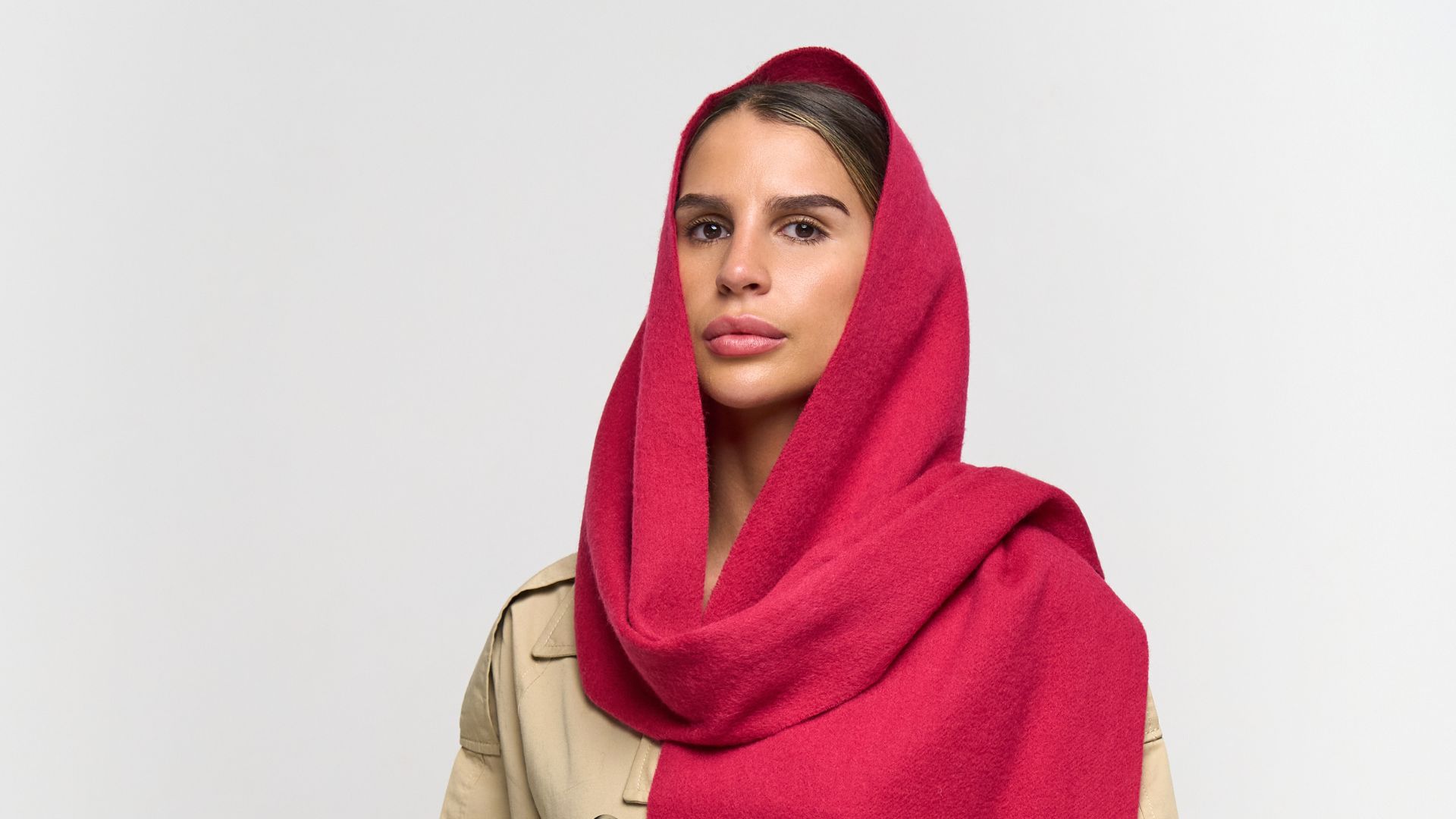 Christmas wool scarves