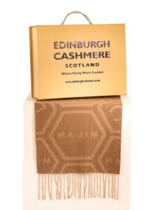 Christmas cashmere scarf 