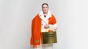 designer Christmas Cashmere scarves